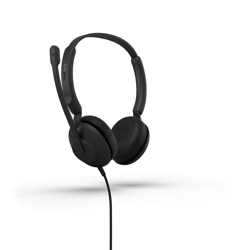 Jabra Evolve 10 Stereo USB-A Headset with Noise-Cancelling Microphone | Wired On-Ear Business Headphones for PC & Laptop | Plug & Play
