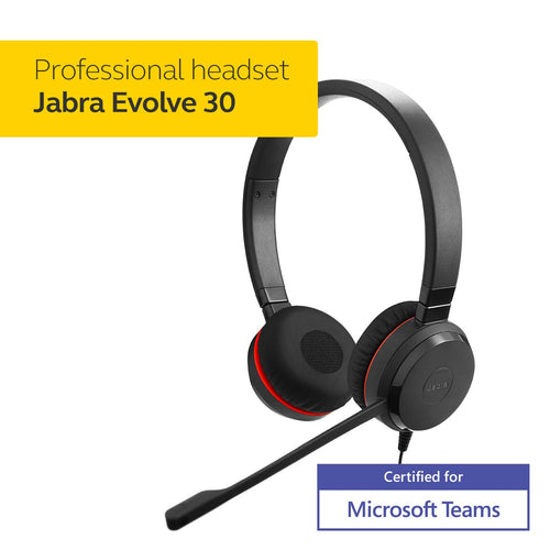 Evolve 30 UC Duo MS Optimized, Leather Cushion