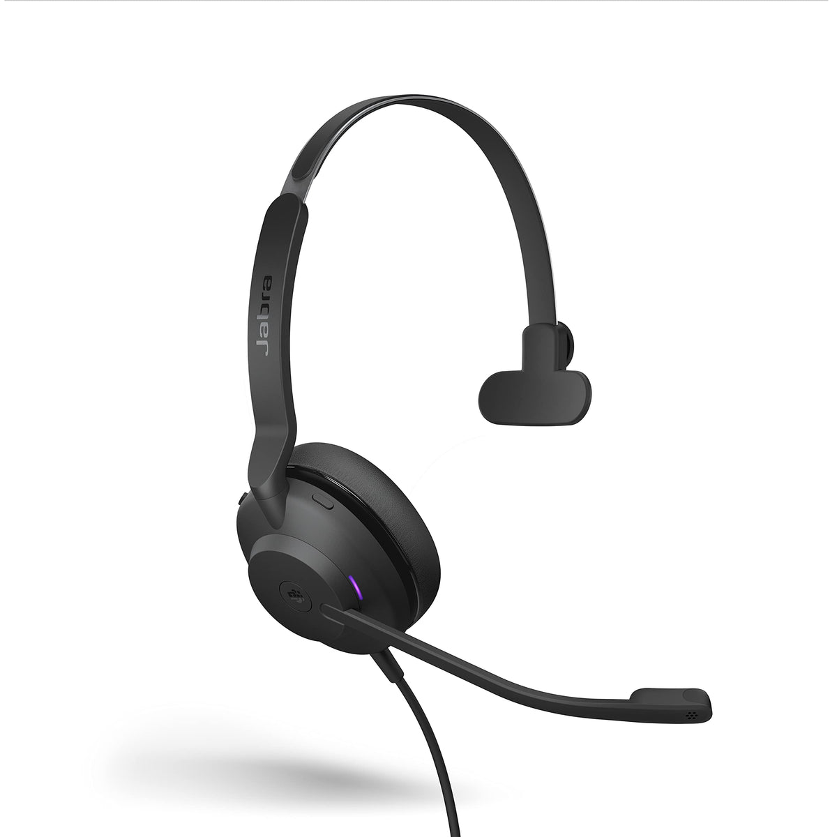 Jabra Evolve2 30 Se On Ear Wired Stereo Noise-Cancelling Headset-Features 2-Mic Call Technology & Usb-C Cable-Works With All Leading Unified Communications Platforms Such As Zoom & Google Meet-Black