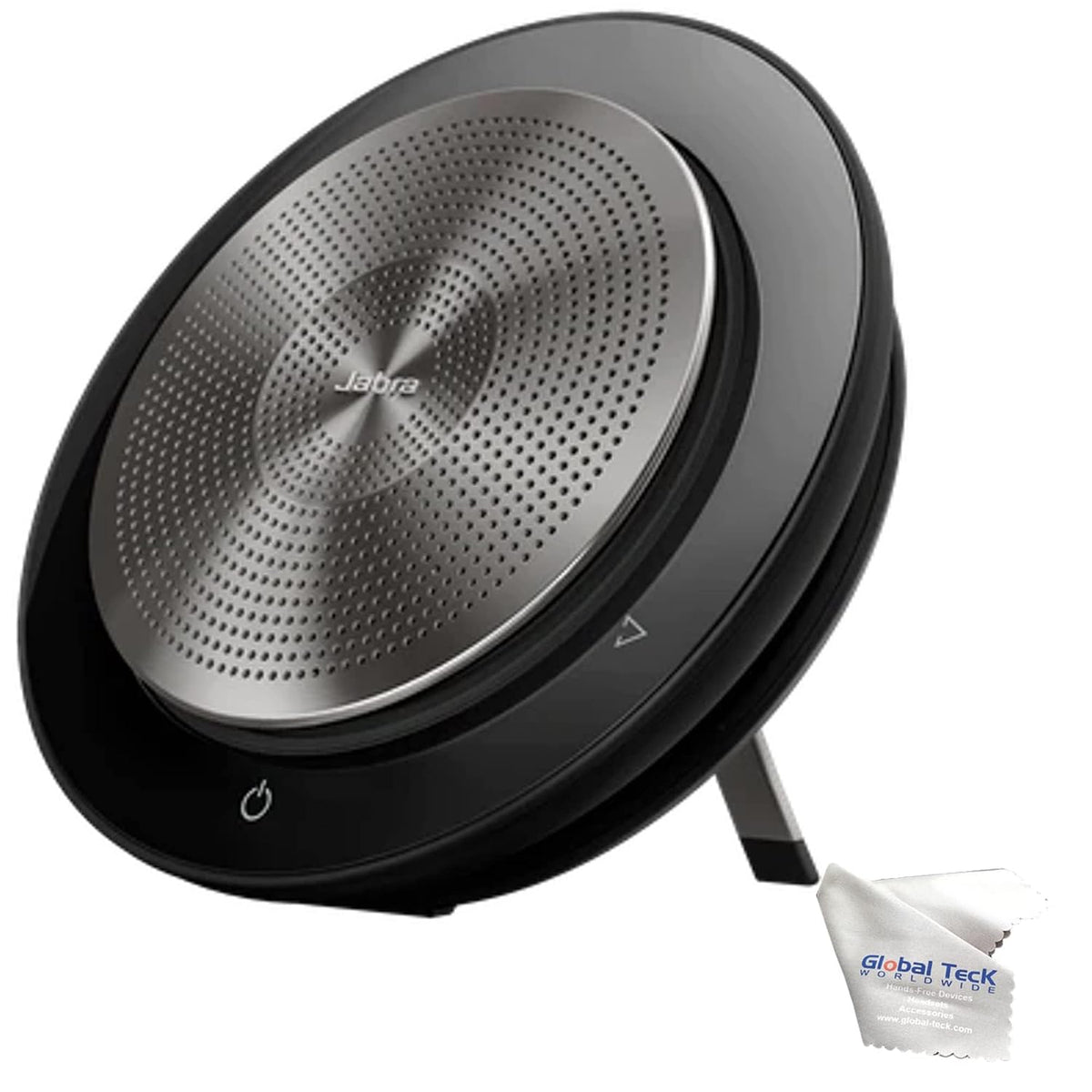 Jabra Speak 750 UC Speakerphone with Bluetooth Dongle- PC, MAC, Tablet, Smartphone Compatible, UC Version 7700-409 - Microfiber Cloth Included